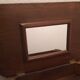 Console type wooden antique Walnut