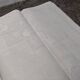 Old art nouveau damask napkins foral 60 cm