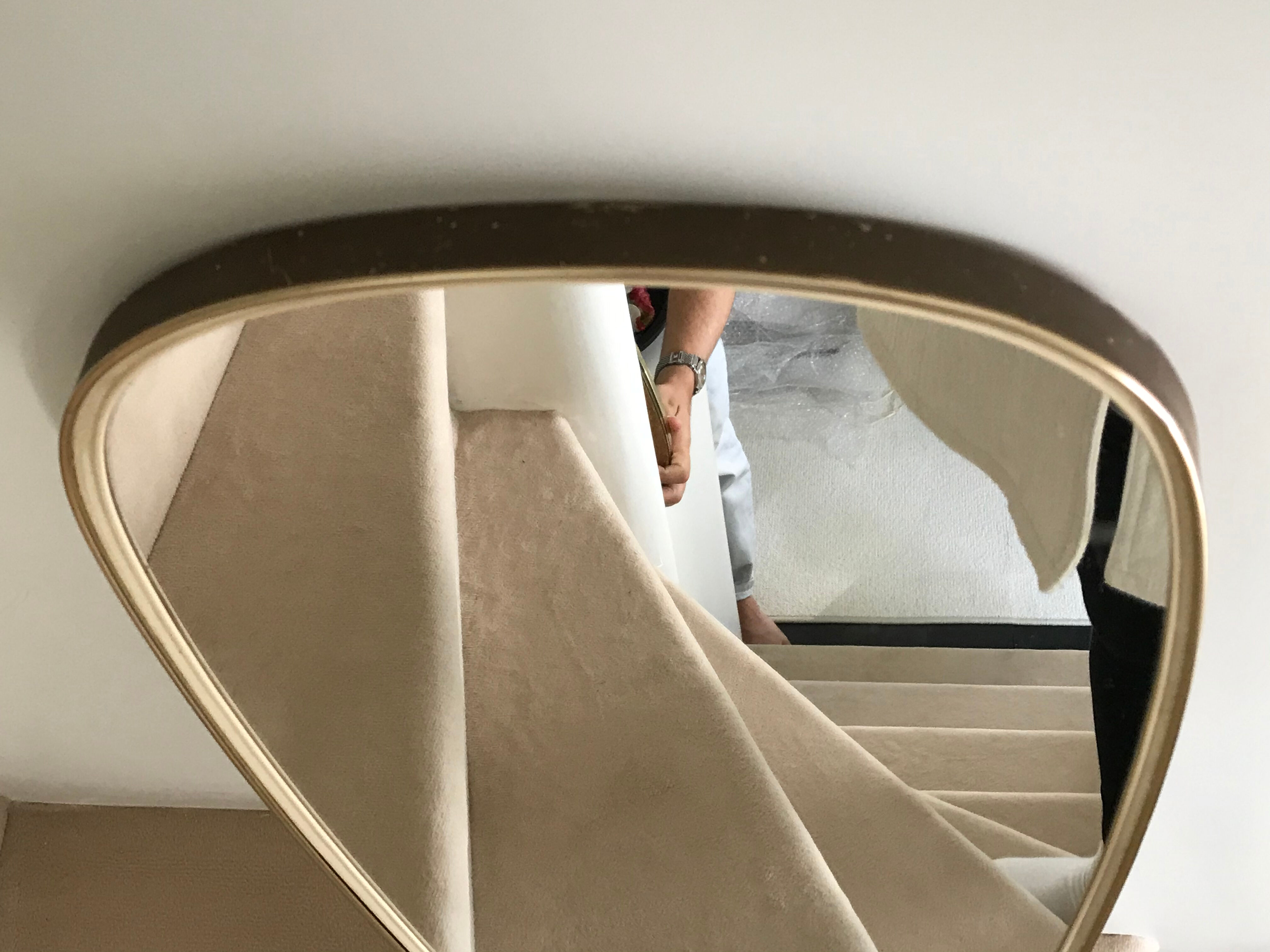 Golden free-form mirror 50/60