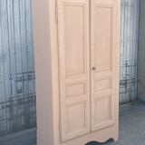 Painted cupboard made of solid wood