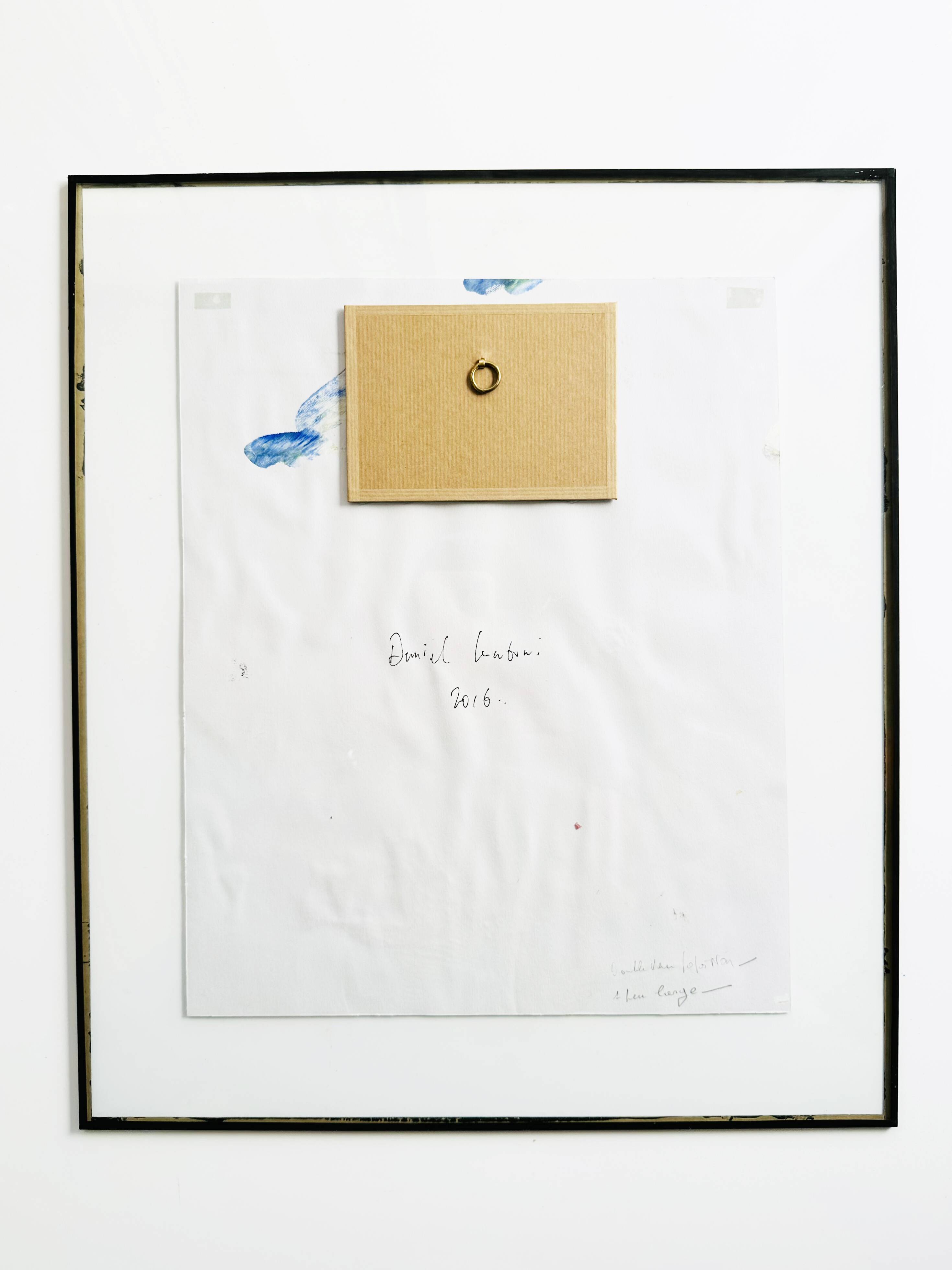 Original French surrealist portrait. France, 2000s