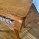 Bedside wood and rattan