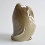 Tirelire en céramique en forme de hibou par Ditmar Urbach, années 1960.