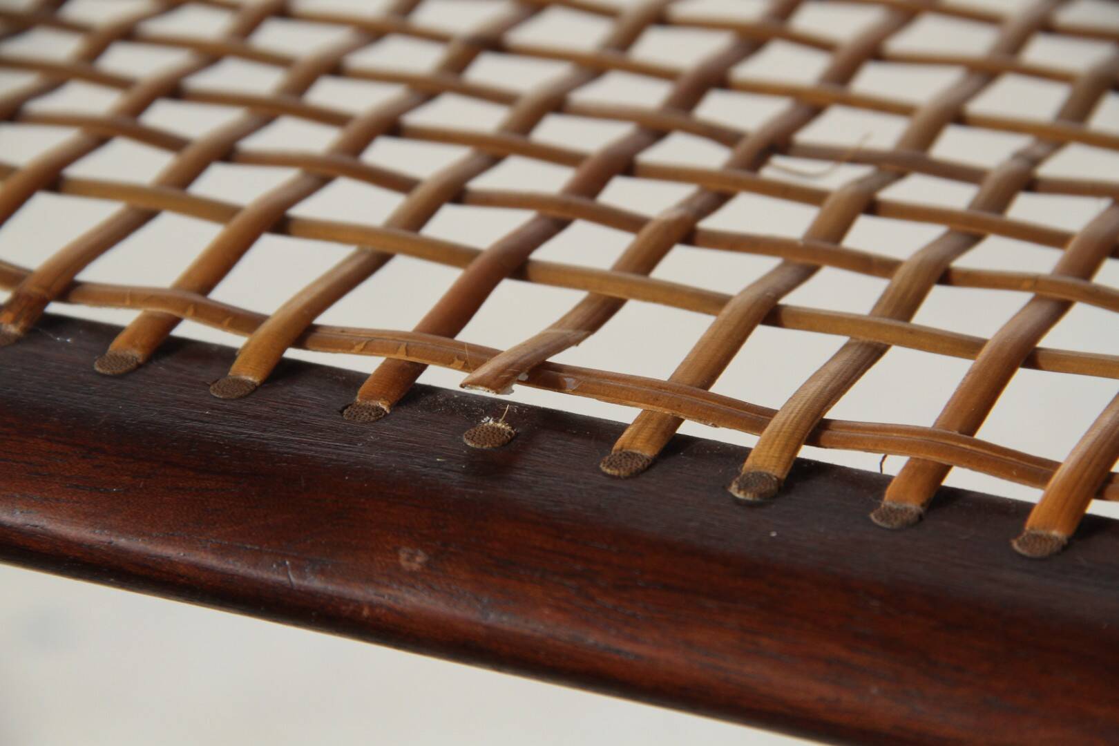 Vintage coffee table, Danish Design with V-Shaped Legs, Kurt Østervig 1950s