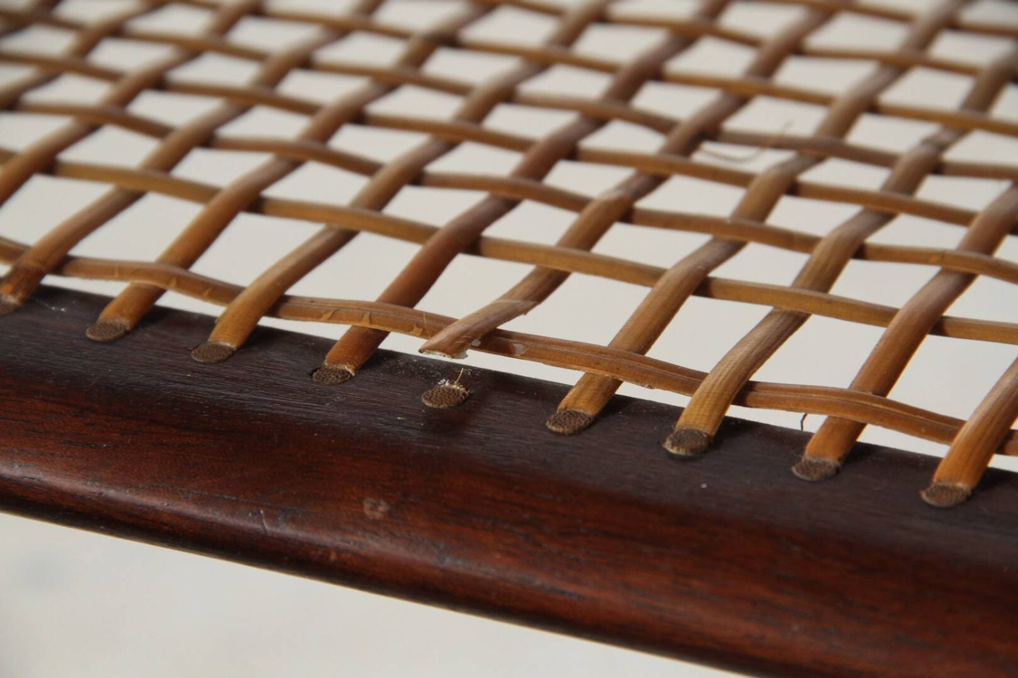 Vintage coffee table, Danish Design with V-Shaped Legs, Kurt Østervig 1950s