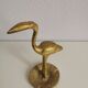 Naif brass bird