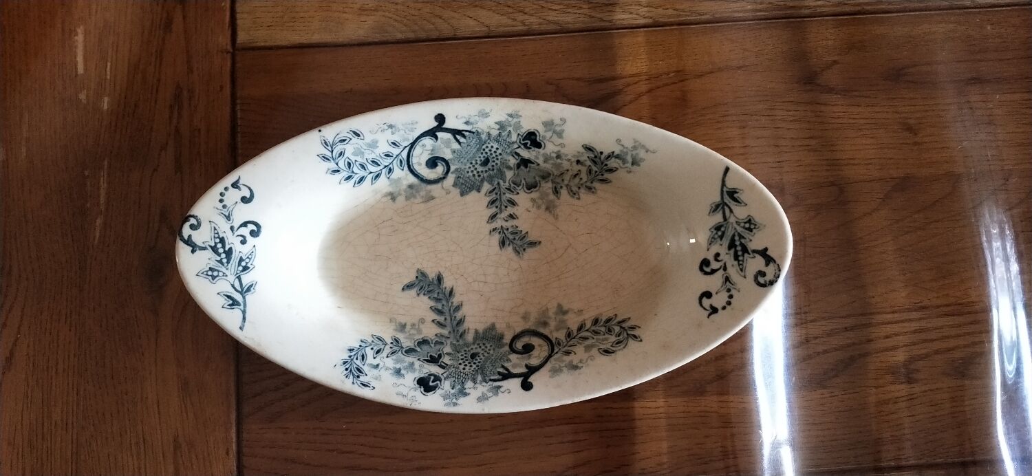 Ravier terre de fer Hb & cie Sévigné Faience Choisy-le-Roi