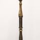 Tripod floor lamp in bronze, France circa 1960