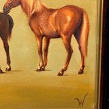 Painting "Mares with foals".