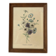 Framed botanical print