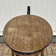 Table rotin et bambou