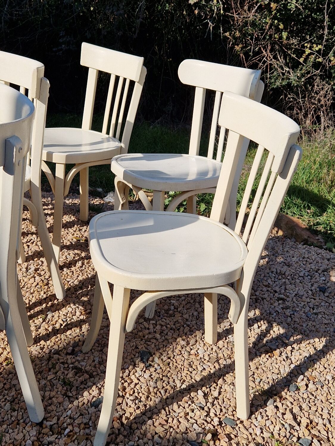 Bistro chairs x6