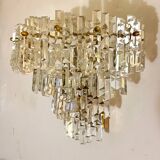 Kinkeldey crystal 4-tier wall lights! 1970s