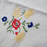 Embroidered tablecloth
