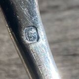 Cuillère saupoudreuse sucre argent Minerve