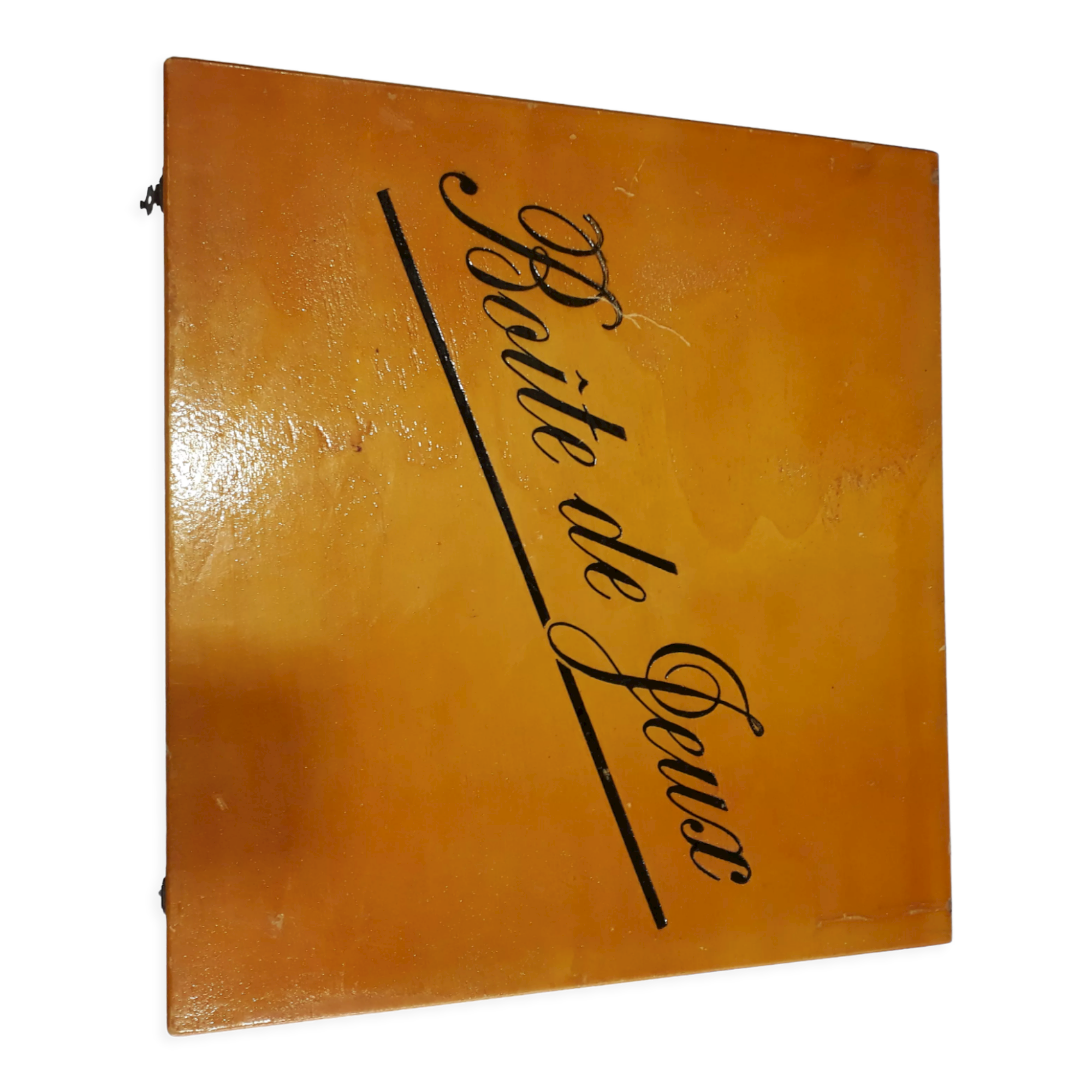 Boite de jeux en bois