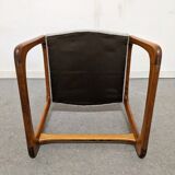 Series of 4 Baumann sleigh chairs from the 60s/70s