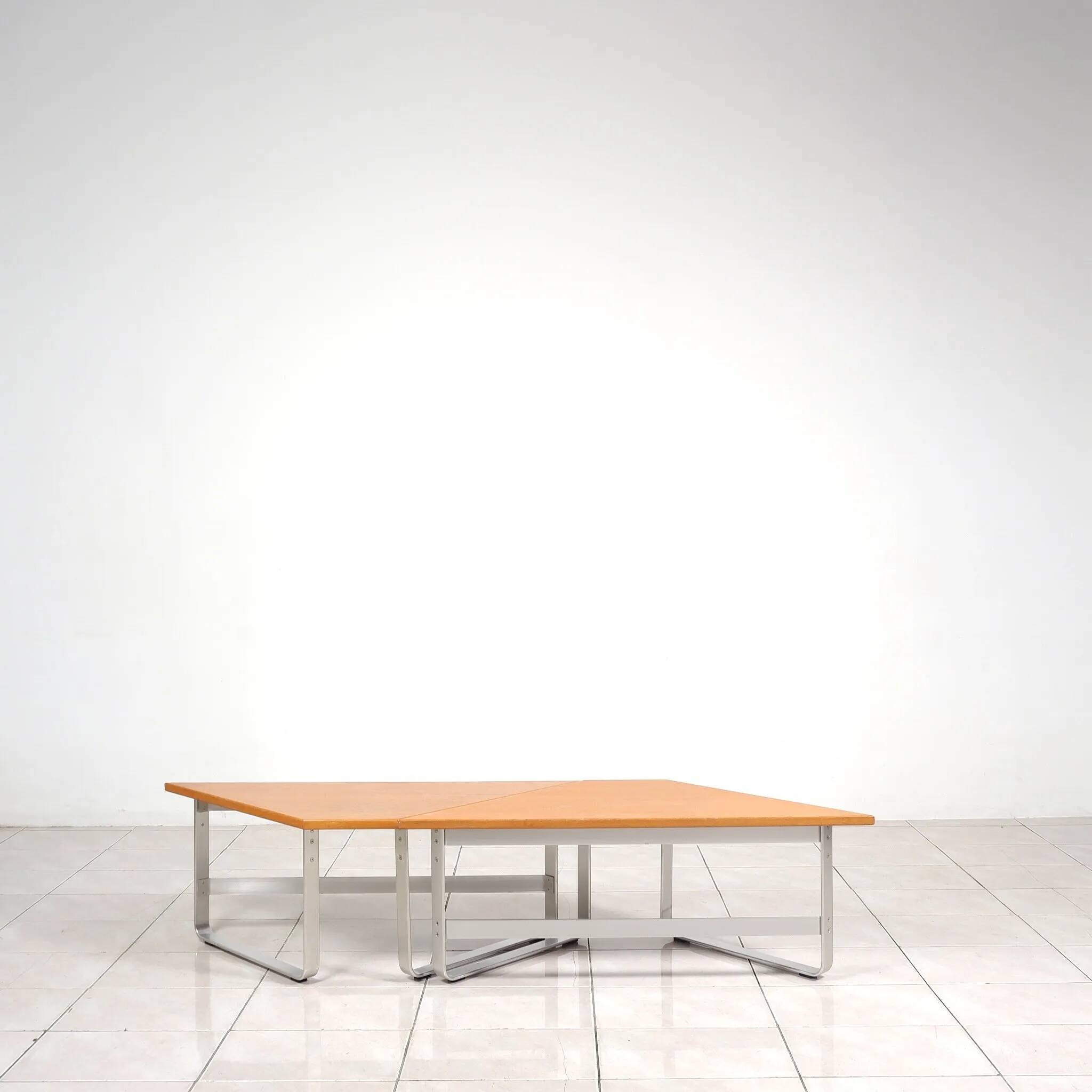 „Mondo“ trapezoidal coffee tables by Karl Erik Ekselius for JO Carlsson, Vetlanda