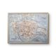 Besançon, Doubs, plan original imprimé en 1908.