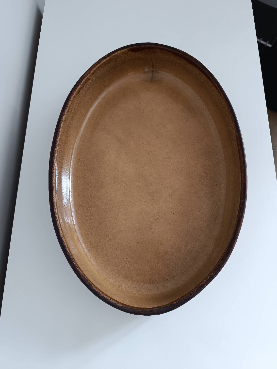 Large terracotta baking dish