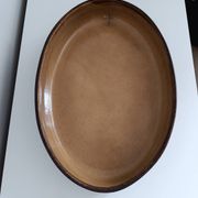 Grand plat à four en terre cuite