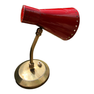 Lampe applique en tôle perforée