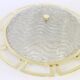 Grand Sputnik ceiling light in brass, Stilnovo style, 1970s.