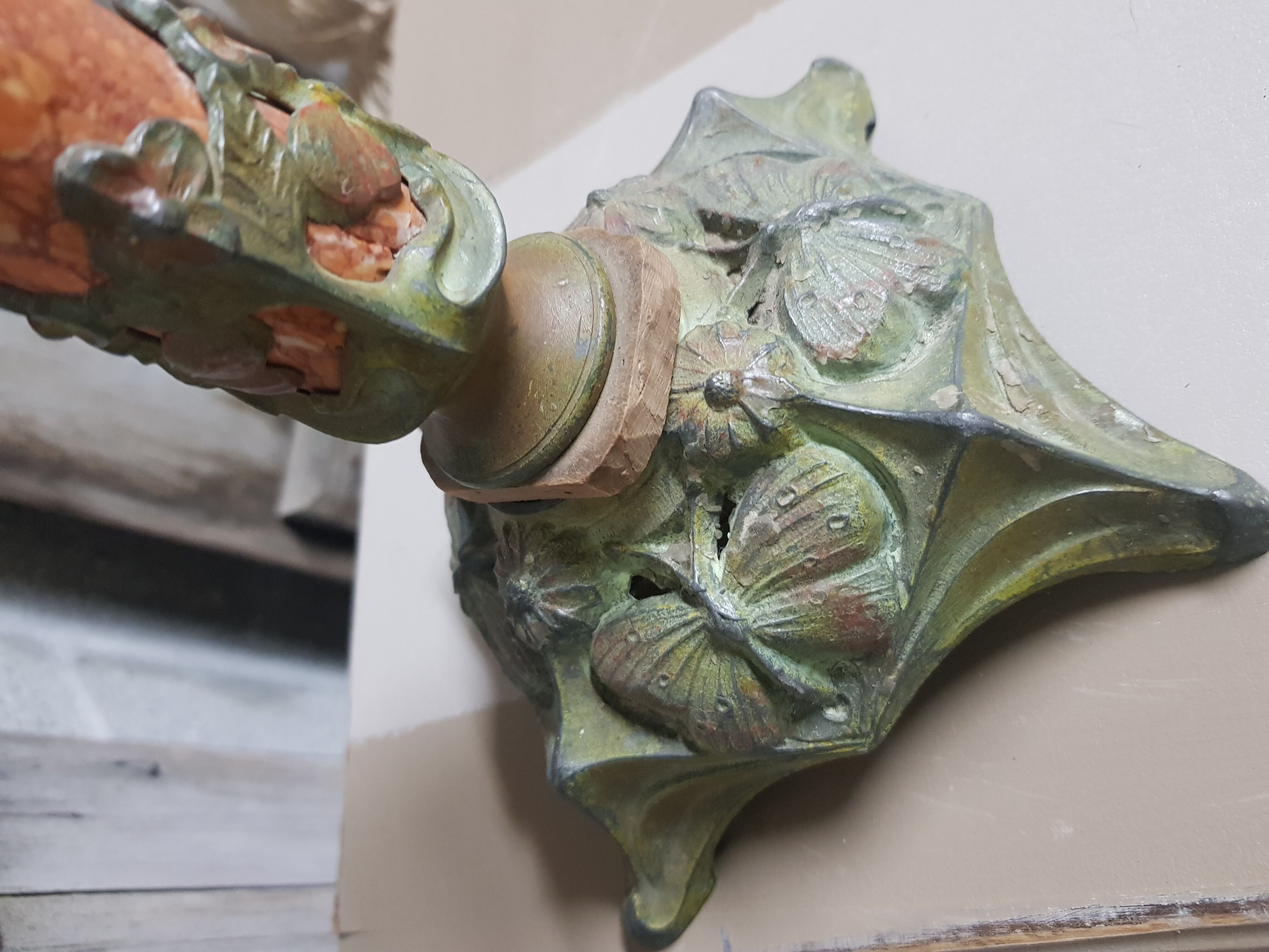 Art Nouveau bougeoir