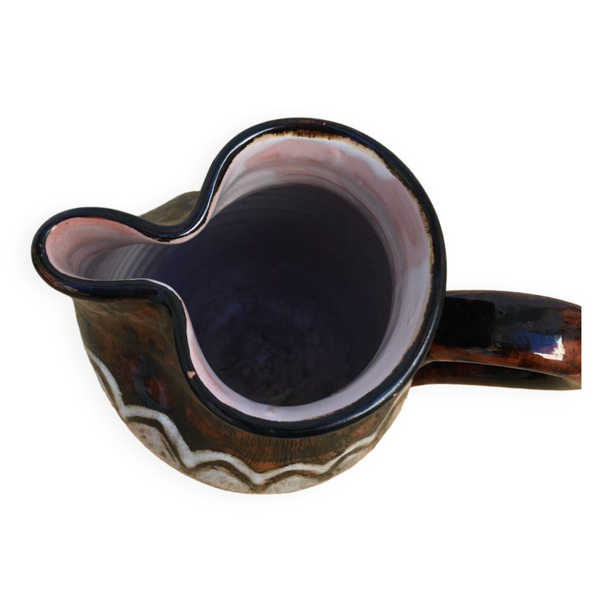 Vintage pitcher ethnic decor