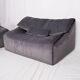 Compact pair of Plumy sofas, Annie Hiéronimus for Cinna, 1980s