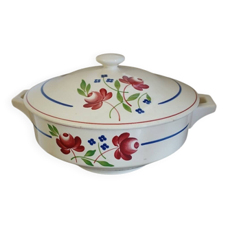 Antique "Bagatelle" soup tureen from Lunéville