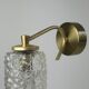 VINTAGE DIAMOND POINT WALL LIGHTS
