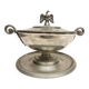 Plat coupe couverte en étain ornée d un aigle impérial empire napoléon