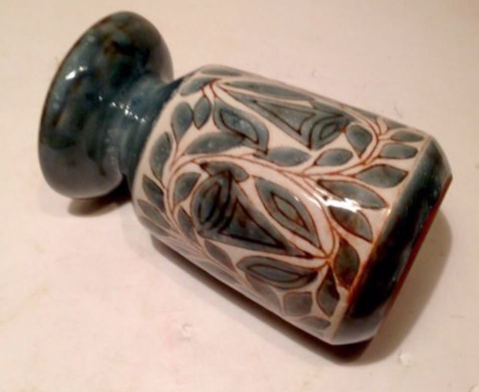 Vase earthenware Malarmey Vallauris