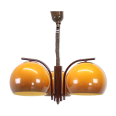 Mid-century adjustable chandelier, 1970's