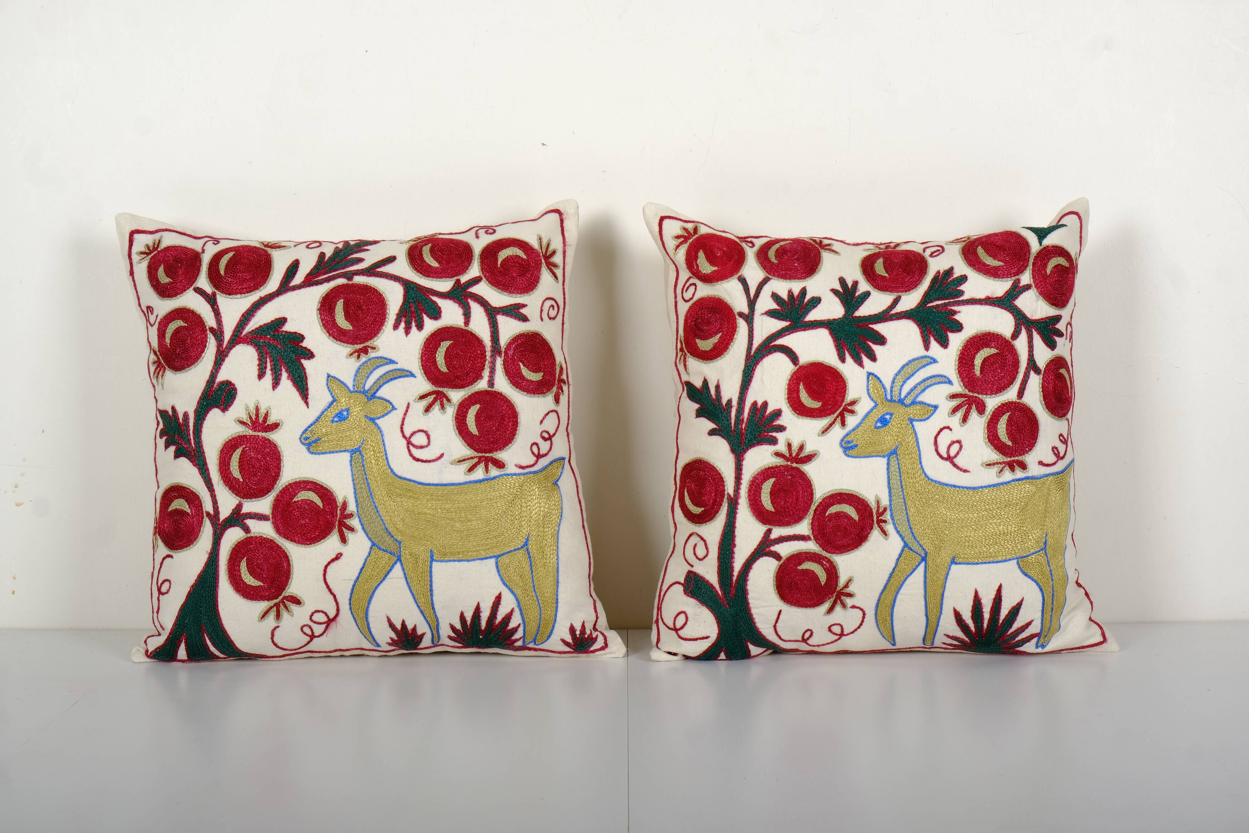 Pair of cushions