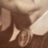 Photos argentiques anciennes , couple, époque Napoléon III