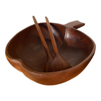 Teak salad bowl