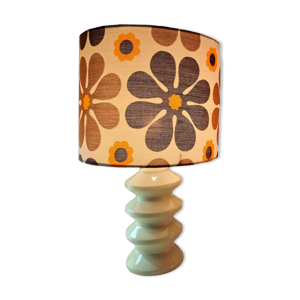 Lampe motifs authentique - seventies