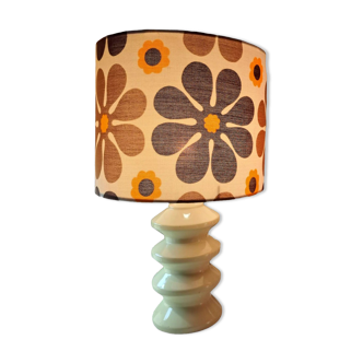 Lampe motifs authentique seventies