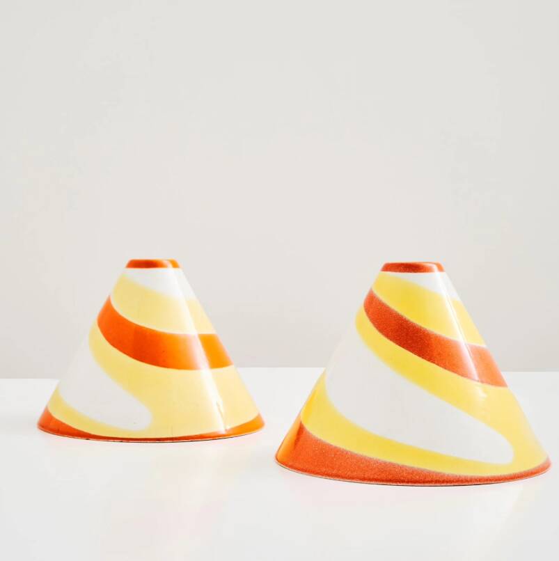 Ceramic Cones by Ico Parisi for Z Nove