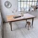 Farm table pitch pine 2 x 1 m from the 1950s