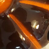 giant lamp with typical pumpkin ceramic 1970 120cmx32cm