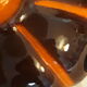 giant lamp with typical pumpkin ceramic 1970 120cmx32cm
