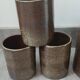 Ceramic workshop service in stoneware signed by karoly balogh.