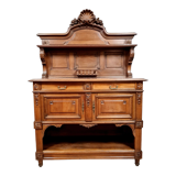 Napoleon III period sideboard in solid walnut circa 1850