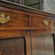 Antique china cabinet oak display cabinet English kitchen cabinet