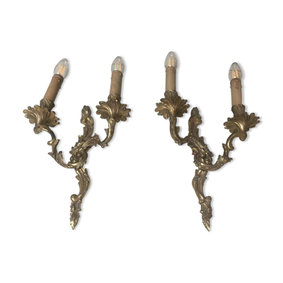 Paires d’applique style Louis XV