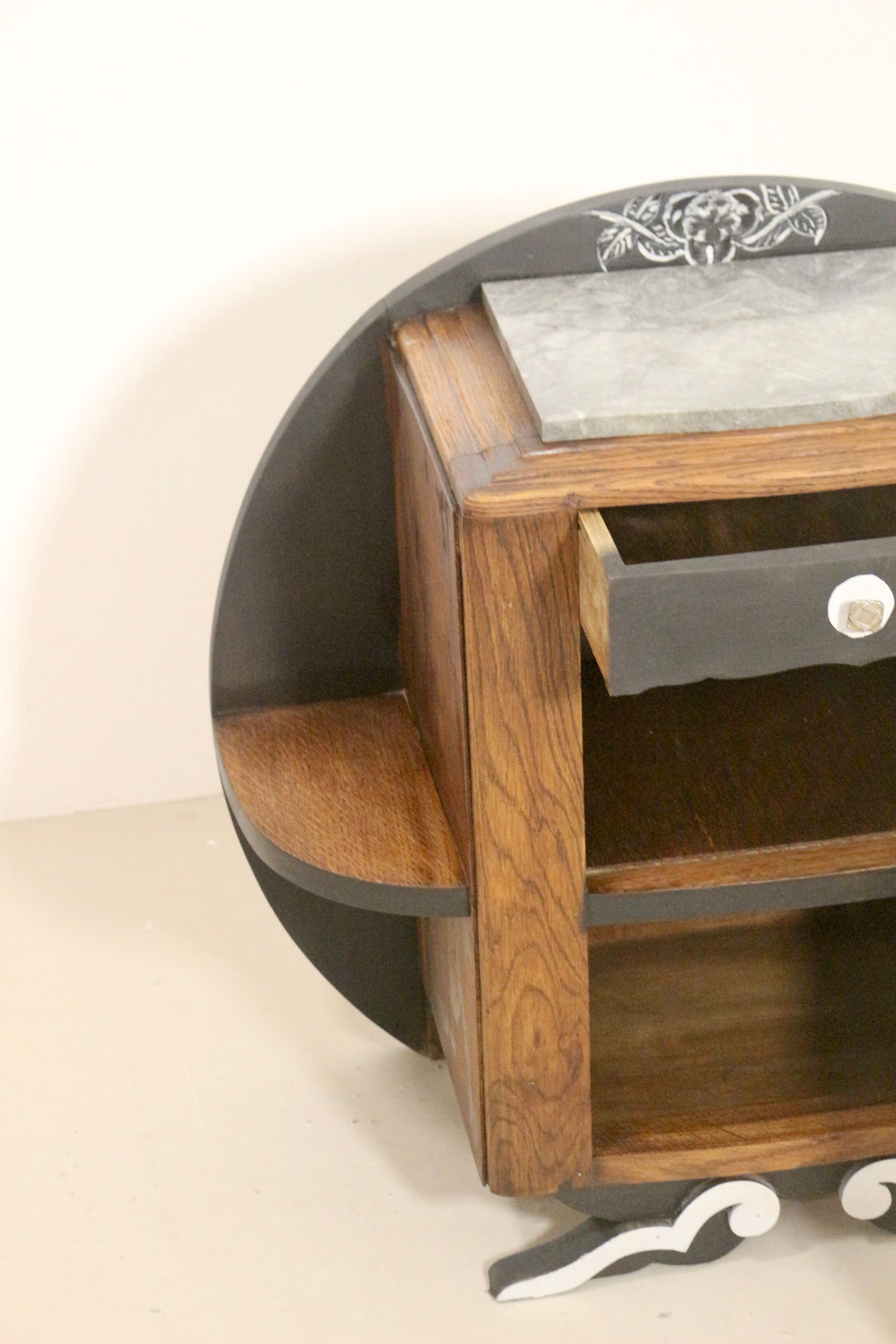 Bedside table from the 50s-60s