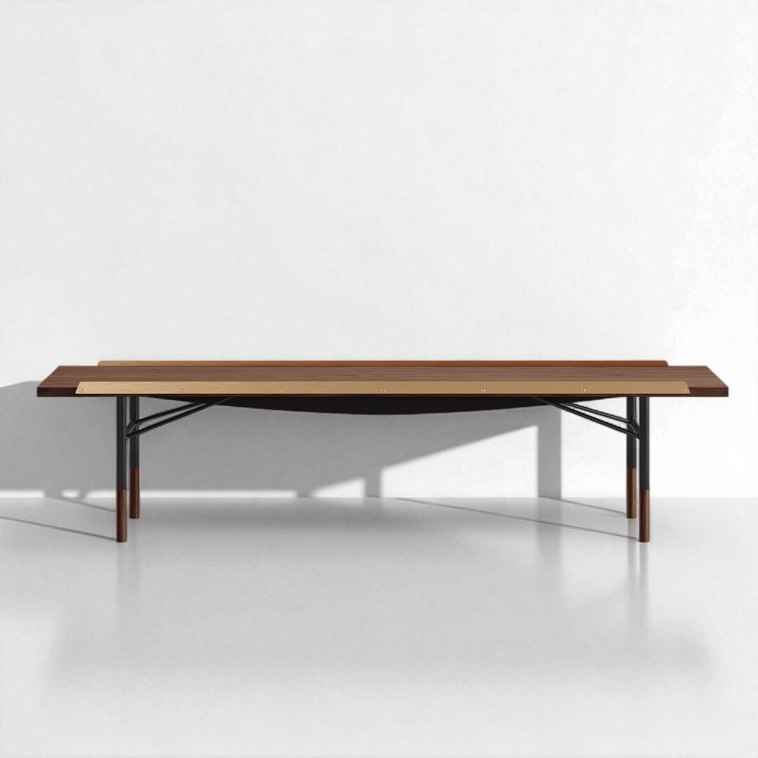 Bench designed by Finn Juhl for France & Søn — 1970s